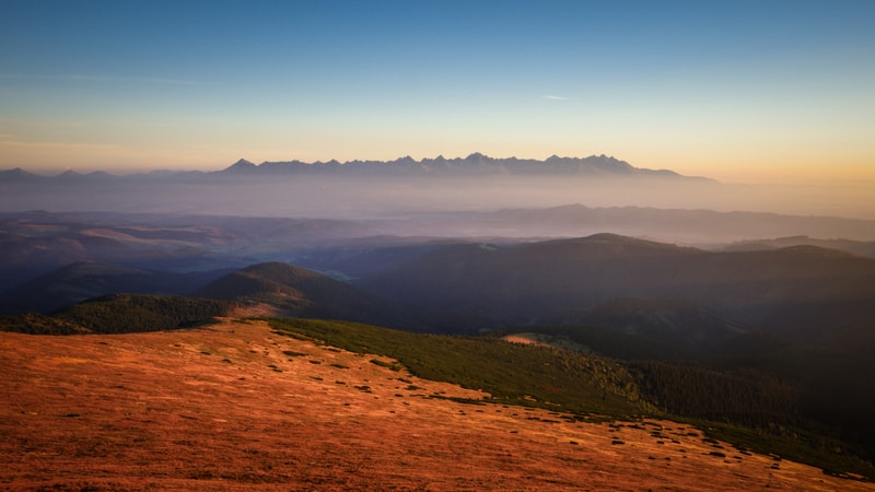 Tatry v diaľke