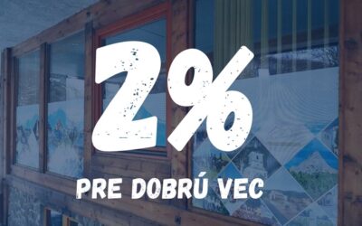 Venujte MAS Pro Tatry 2 % z vašich daní