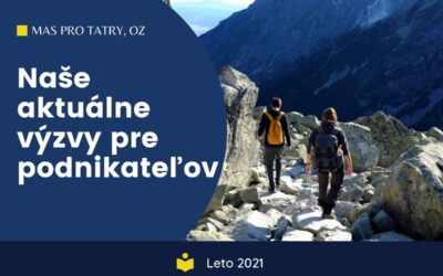 Leto 2021: Aké eurofondové výzvy môžu využiť malí podnikatelia pod Tatrami?